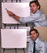 john krasinski memes, memes, plain memes, john krasinski plain meme, english memes - This baby will be related to Michael through delusion